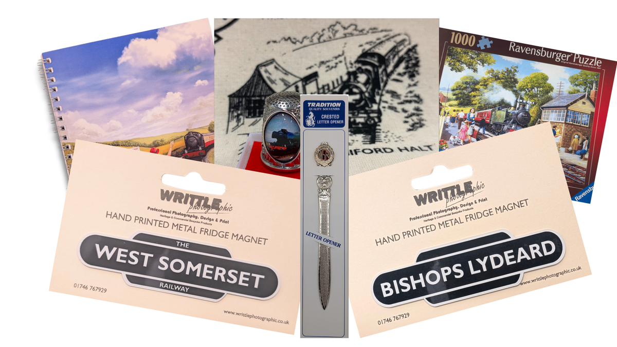 West Somerset Railway Branded gifts and souvenirs
