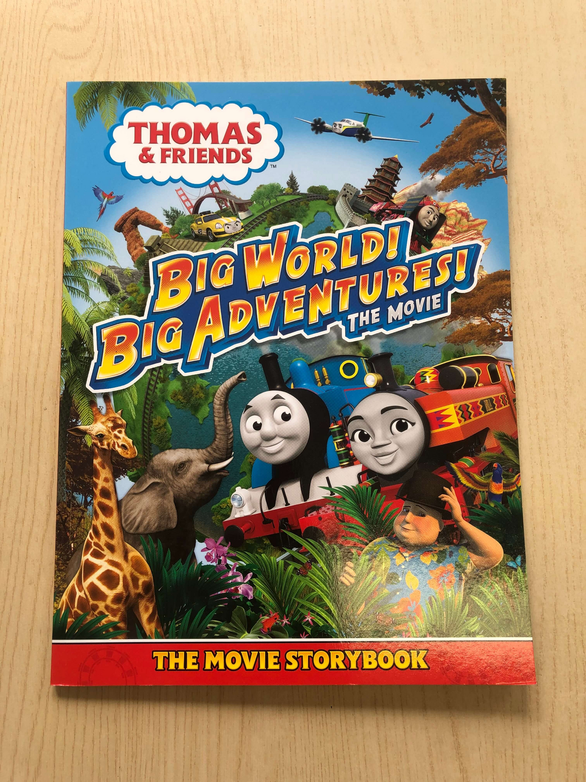 Thomas Big World Adventures! The Movie Storybook.