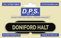 Doniford Halt Totem Fridge Magnet