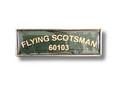 Flying Scotsman Rectangle Badge