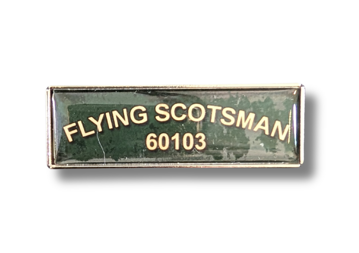 Flying Scotsman Rectangle Badge