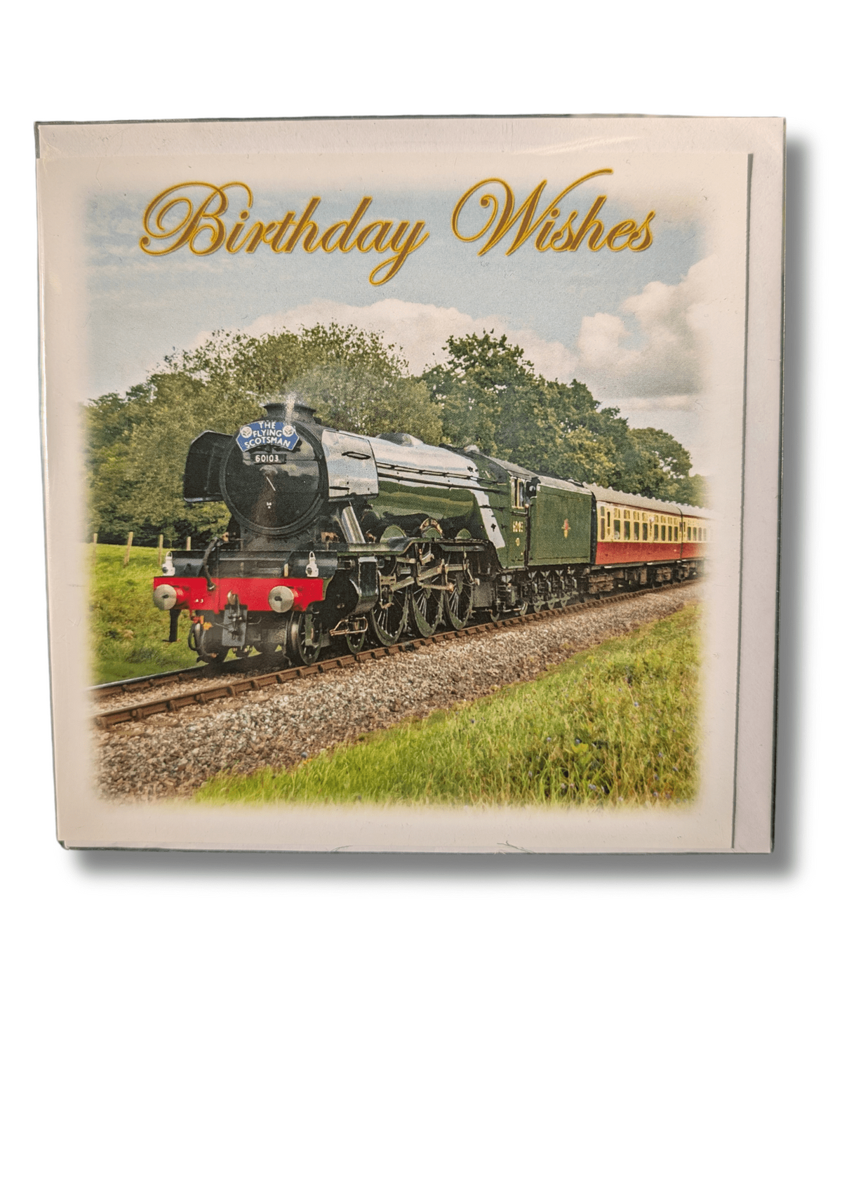 Flying Scotsman Birthday Card