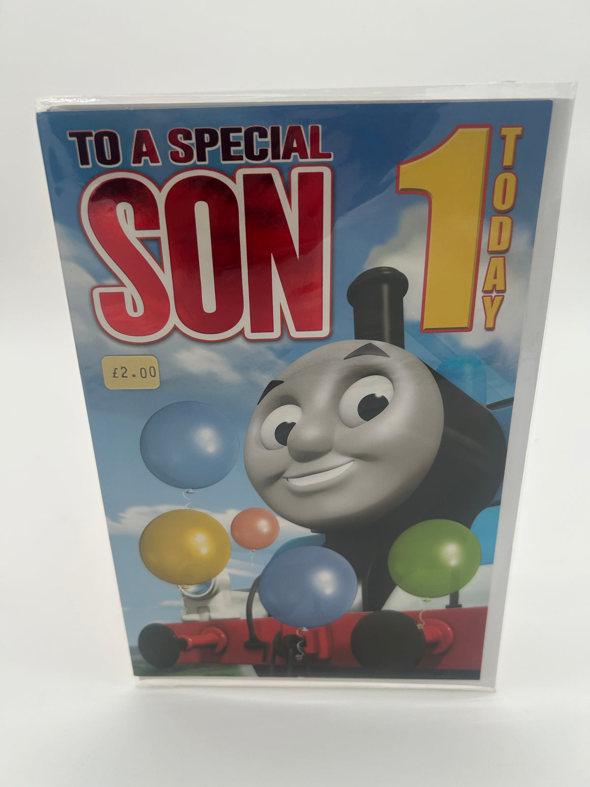 THOMAS BIRTHDAY CARD (SON 1 TODAY)