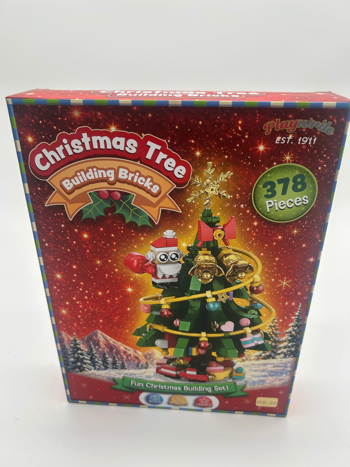 BUILDING BRICKS: CHRISTMAS TREE
