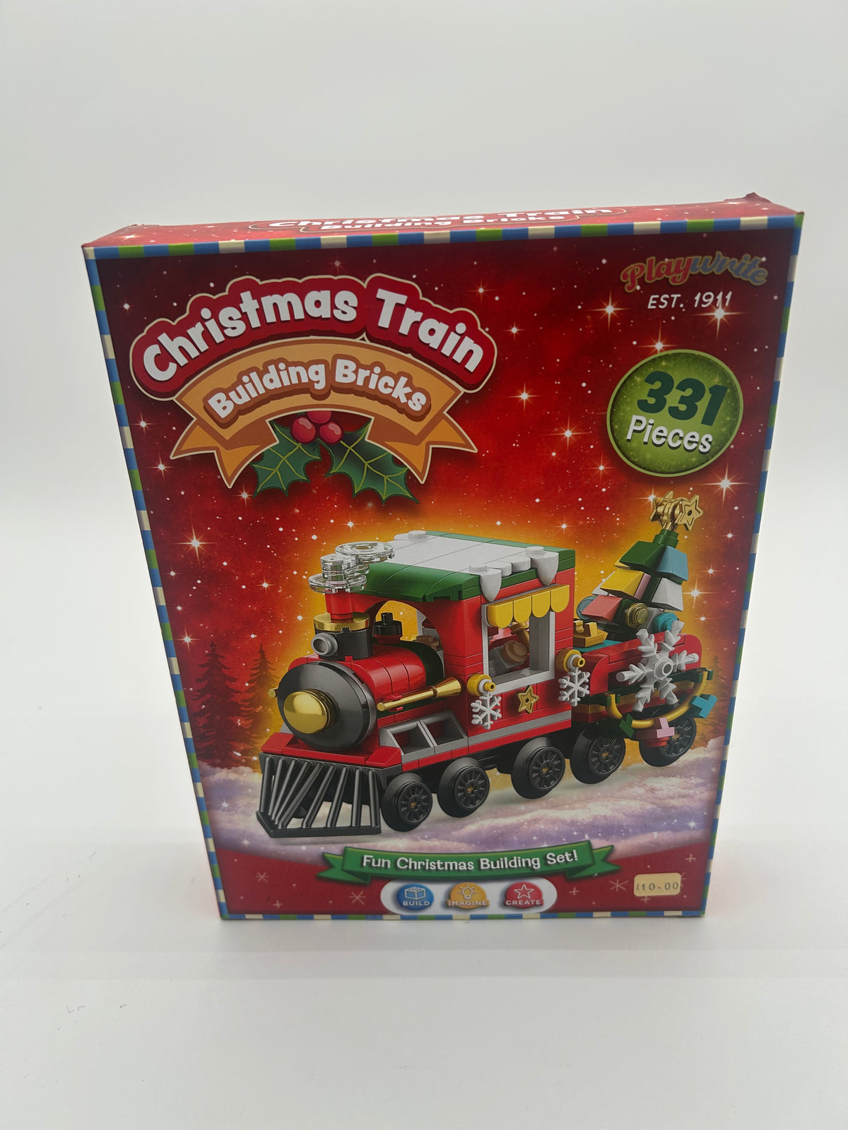BUILDING BRICKS: CHRISTMAS TRAIN