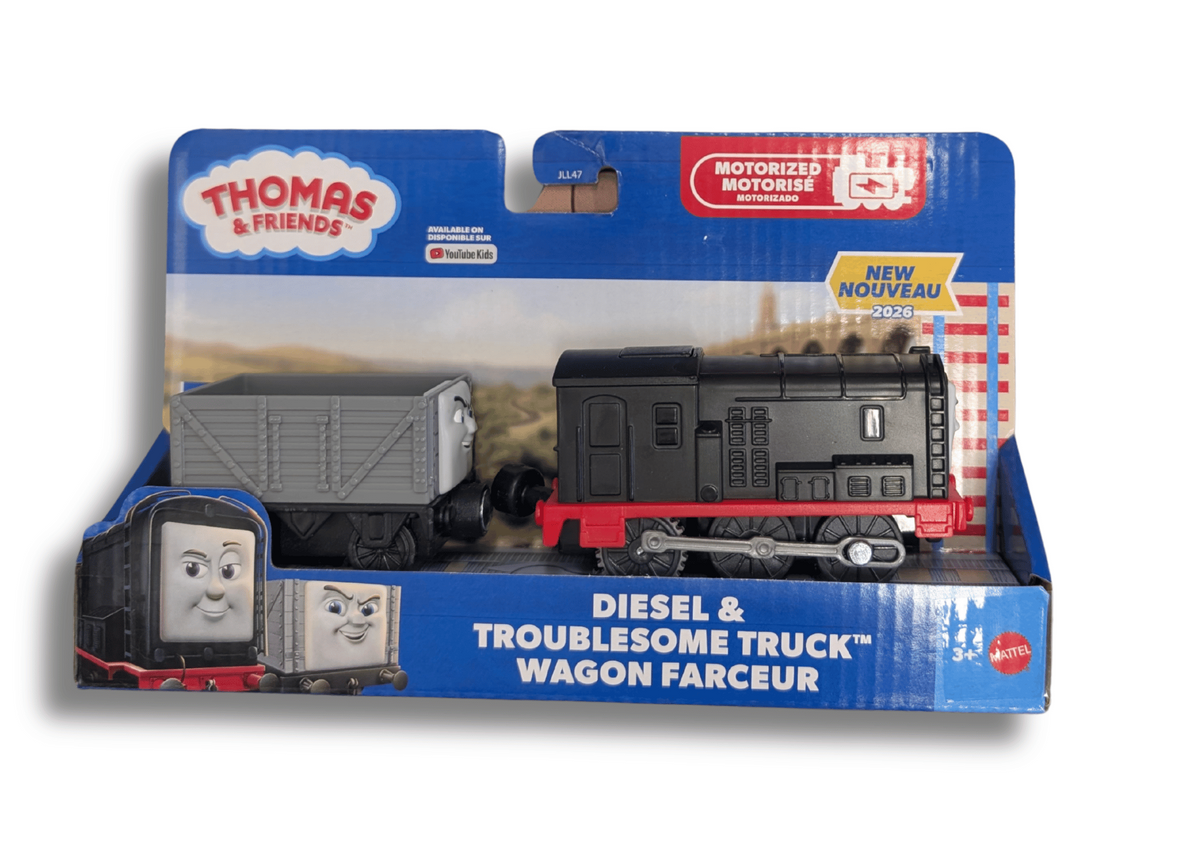 MAG MOTORIZED DIESEL & TROUBLESOME TRUCK