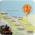 West Somerset Railway Map Coaster