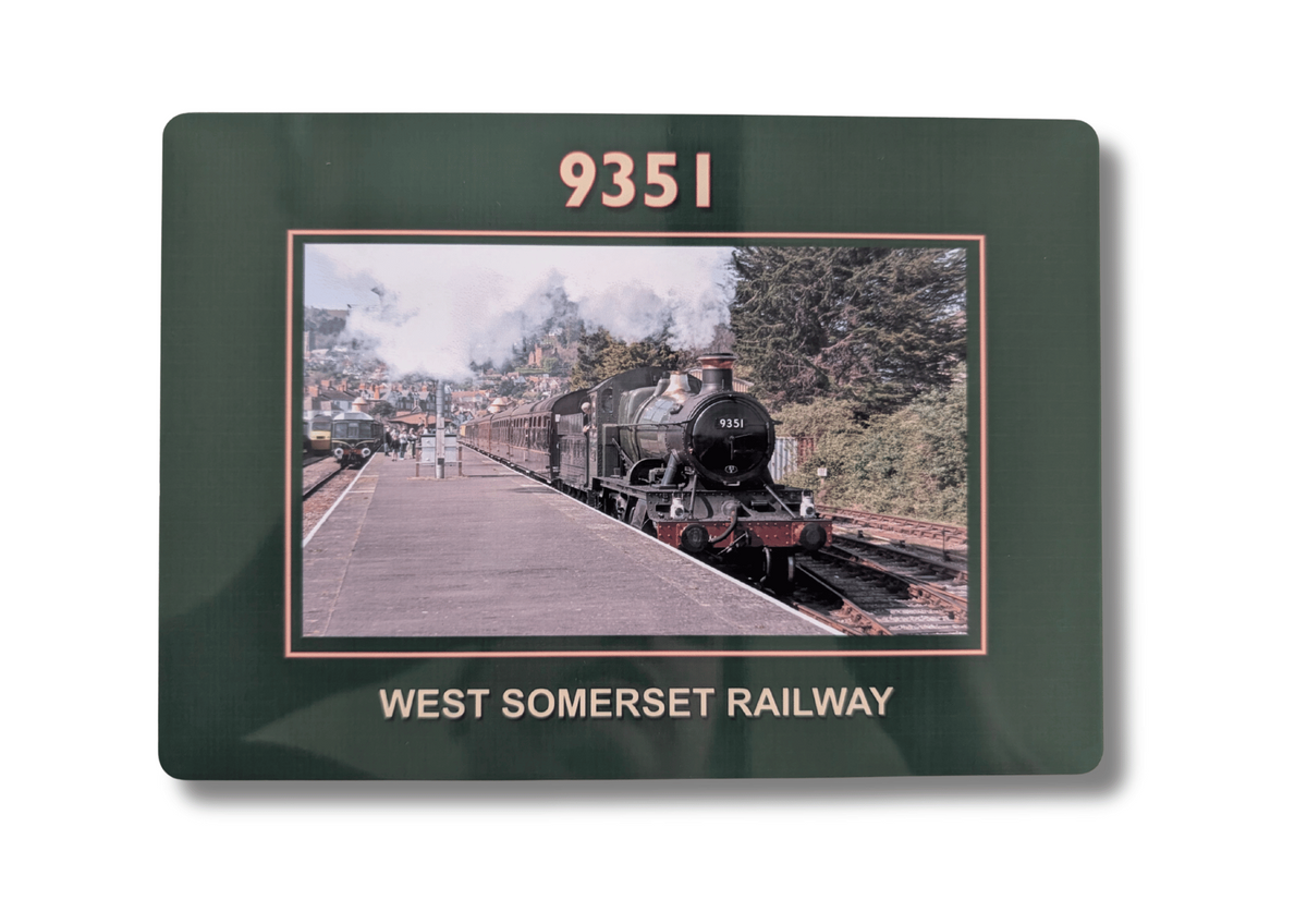 West Somerset Railway 9351 Metal Sign