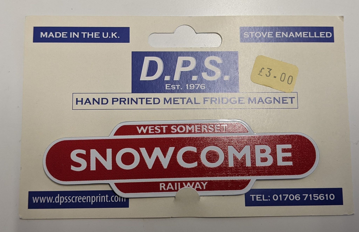 Snowcombe Fridge Magnet